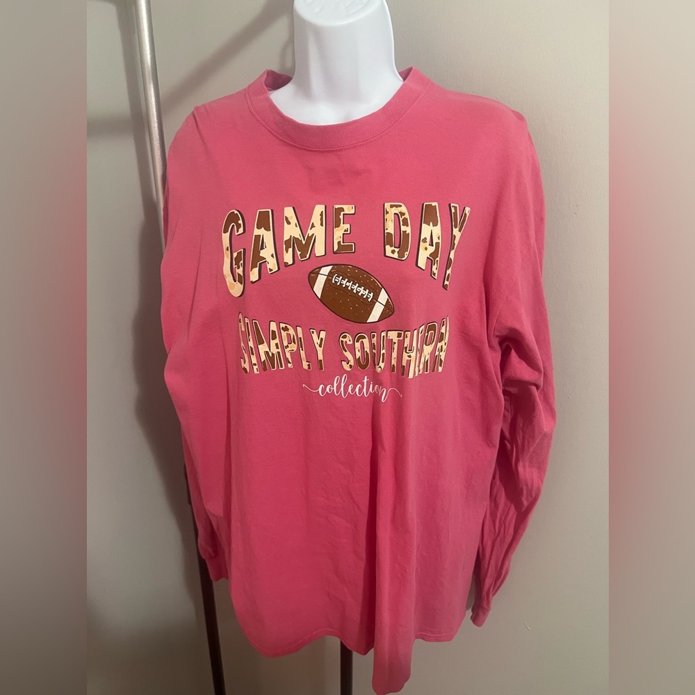 Simply Southern Game Day long sleeve T-Shirt